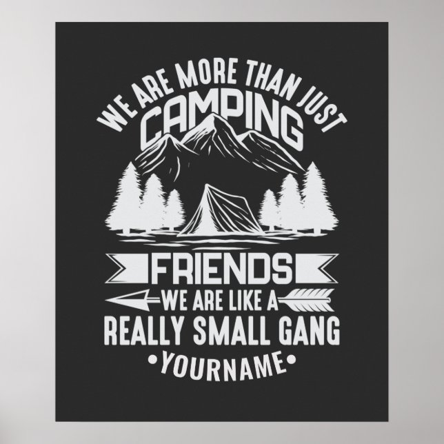 Póster Somos más que solo amigos de campamento (Frente)