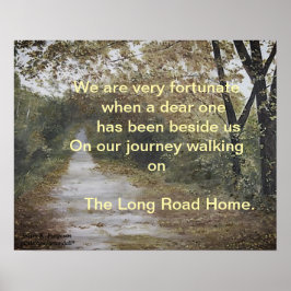 PÓSTER SOMOS MUY AFORTUNADOS CUANDO SOMOS AMADOS.