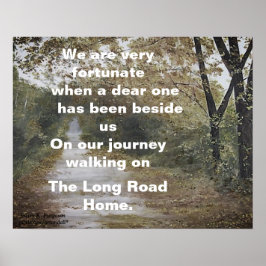 PÓSTER SOMOS MUY AFORTUNADOS CUANDO SOMOS AMADOS.