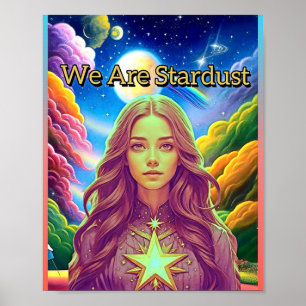 PÓSTER SOMOS POLVO DE ESTRELLAS