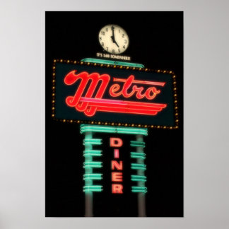 Póster Son las 5:00... foto de Derrick W. Black