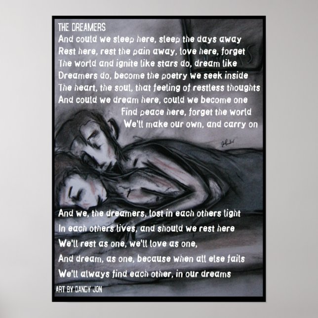 Póster Soñadores (Frente)