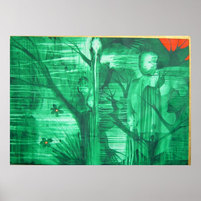 Póster soñar en verde (Frente)