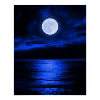 Poster Sonata Blue Moonlight