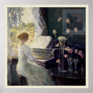 Póster Sonata de Frederick Childe Hassam