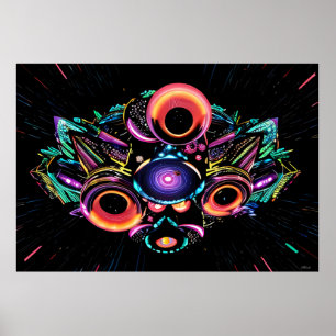 Póster Sonda hiperespacial Choromatsu-9