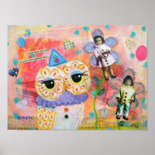 Póster Soñé Con Pierrot El Payaso