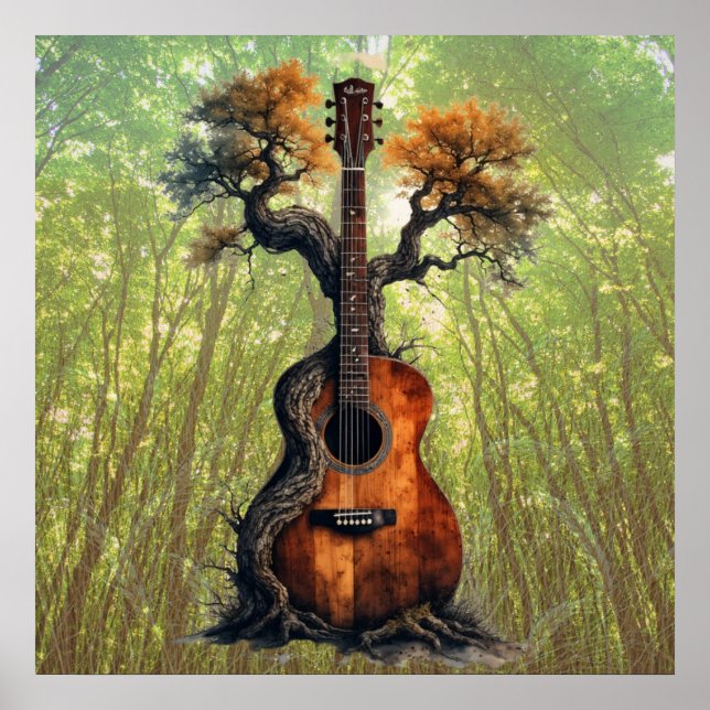 Póster Songs of the Forest (Frente)