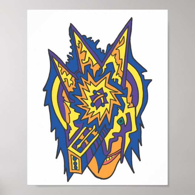 Póster Sonic star (Frente)