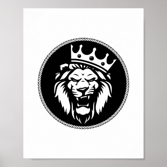 Póster Sonido de corona de león (Frente)