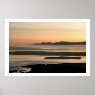 Póster Sonido de la posesión, isla de Whidbey