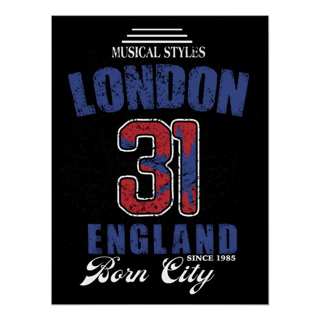 Póster Sonido de Londres (Anverso)