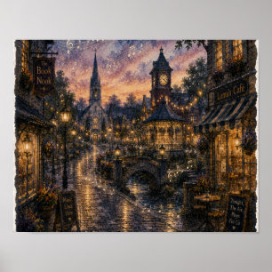 Póster Sonido de Música de Calles Vacías, Placa RH-WC-010