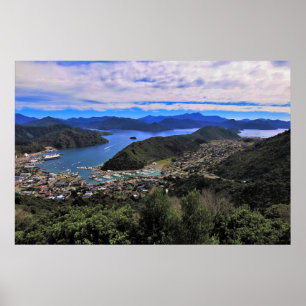 Póster Sonido Picton y Marlborough