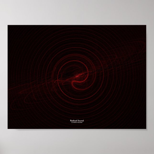 Póster Sonido radical (Frente)