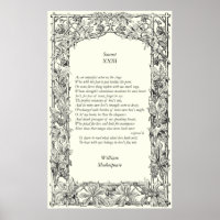 Sonnet # 23 de William Shakespeare