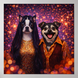 Póster "Sonny & Cher"
