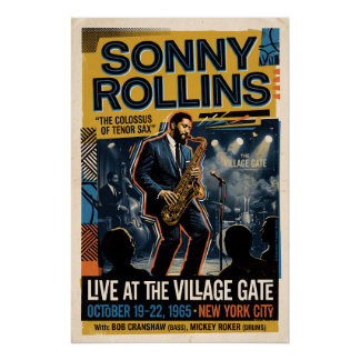 Póster Sonny Rollins 