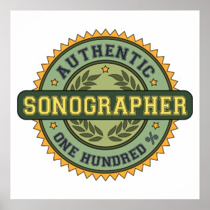 Póster Sonographer auténtico