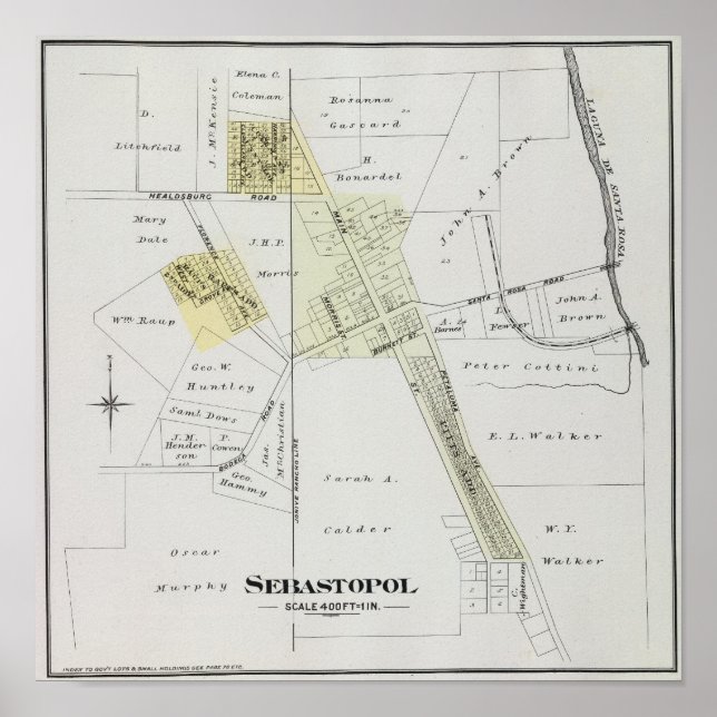Póster Sonoma County, California 12 (Frente)