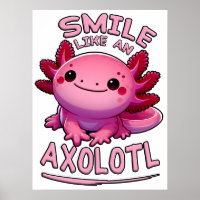 Sonreír como un Axolotl