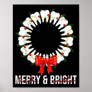 Póster Sonríe Dientes Alegre Y Brillante Dental Dentista 