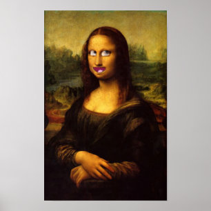 Póster ¿Sonríe Mona Lisa?