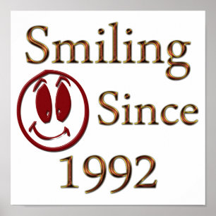 Póster Sonriente