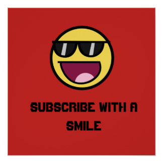 Poster sonriente