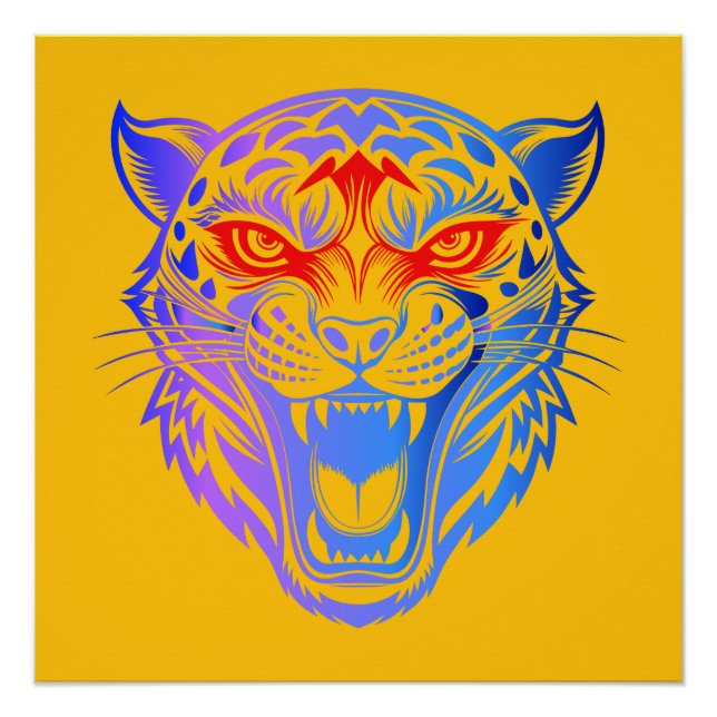 Póster Sonriente Kitty (Anverso)