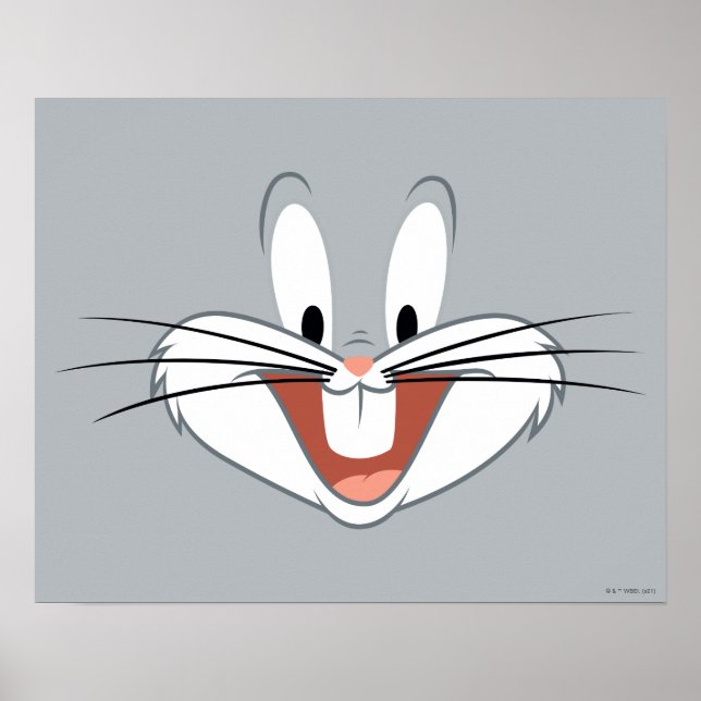 Póster Sonrisa BUGS BUNNY™ (Frente)