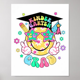 Póster Sonrisa de graduación de pregrado en escuela de úl
