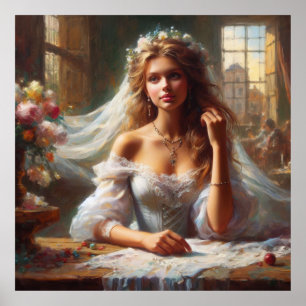 Póster Sonrisa encantadora