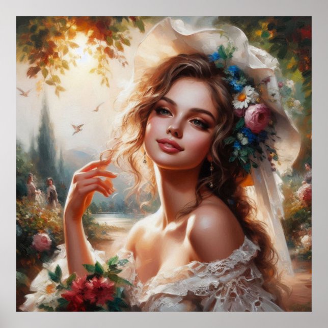 Póster Sonrisa encantadora (Frente)