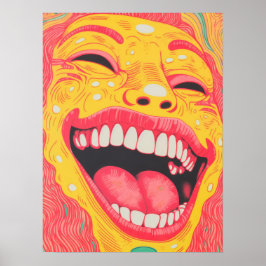 Póster Sonrisa vibrante