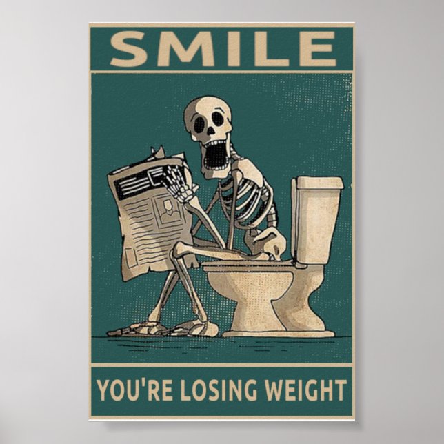 Póster Sonrisa vintage (Frente)
