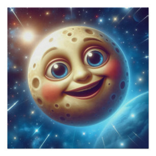 Póster Sonrisas de luna