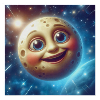 Póster Sonrisas de luna