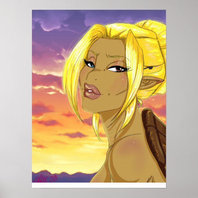 Póster Sonseeahray, la estrella de la mañana (Frente)