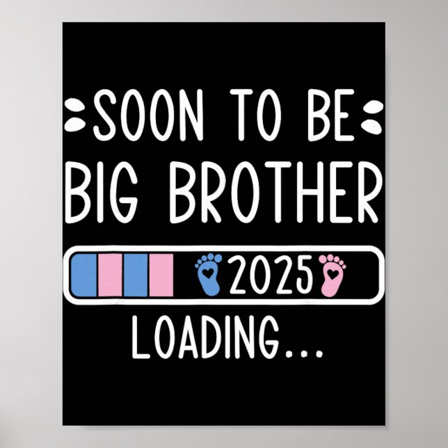 Póster Soon To Be Big Brother 2025 Loading Pregnancy Anno (Frente)