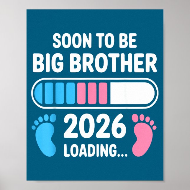 Póster Soon To Be Big Brother 2026 New First Time Brother (Frente)