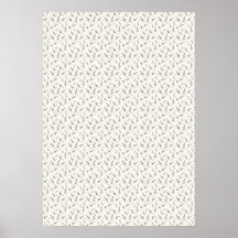 Soothing Watercolor Lavender and Winter Berry