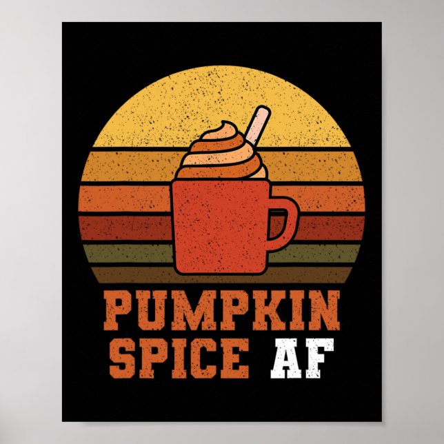 Póster Sopa De Calabaza Af - Caída (Frente)