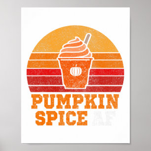 Póster Sopa De Calabaza Af Hombres Divertidos Talla Hallo