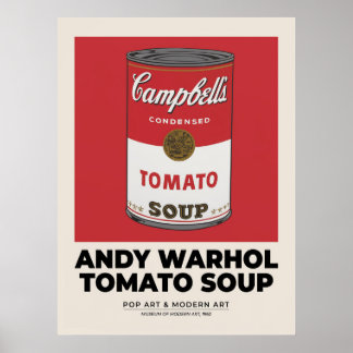 Póster Sopa de Tomate Campbells