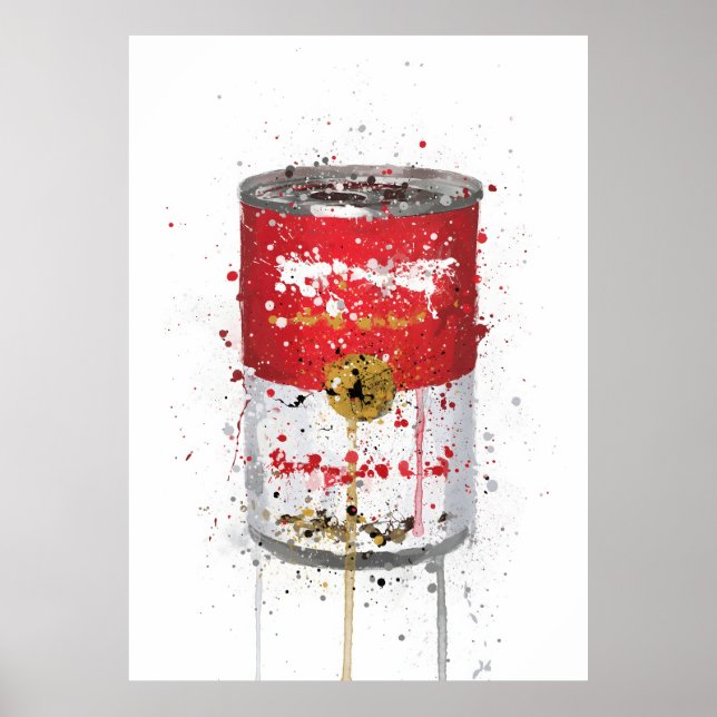 Póster Sopa icónica (Frente)