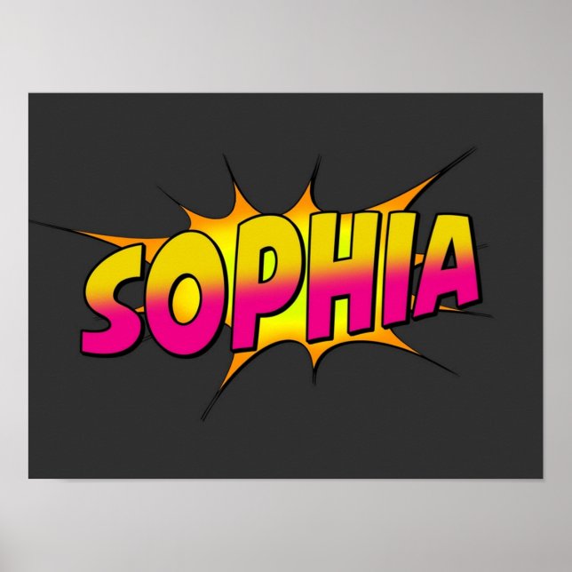 Póster Sophia (Frente)