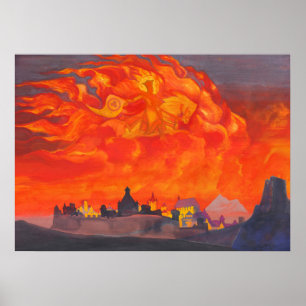Póster Sophia, la Sabiduría del Todopoderoso de Roerich