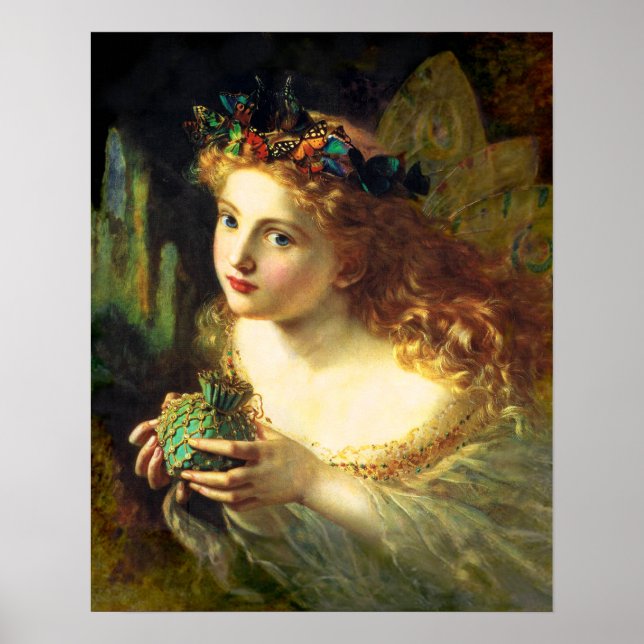 Póster Sophie Anderson Fairy Poster (Frente)