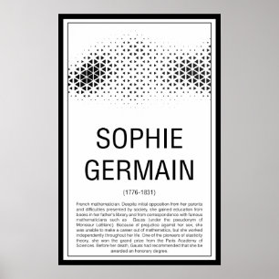 Póster Sophie Germain Poster